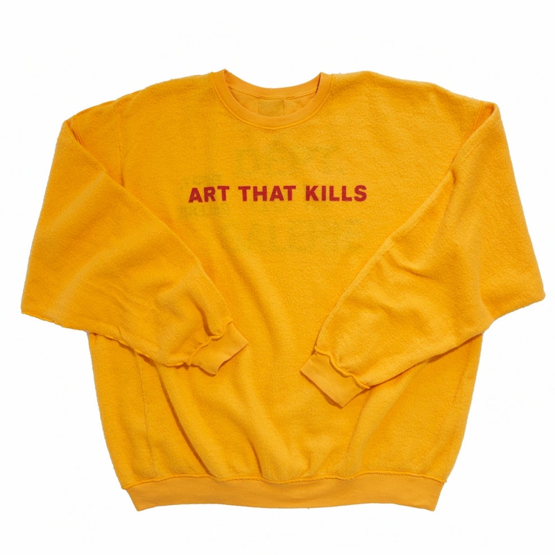 Yellow 2024 saturday sweatshirt