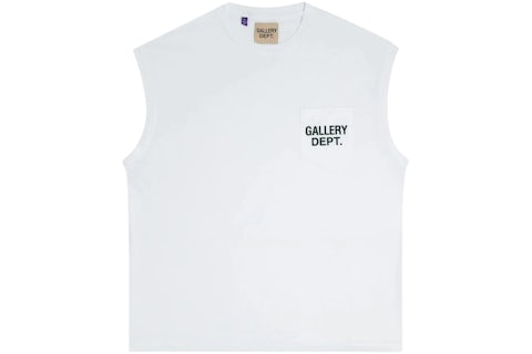 Gallery Dept. Augi Sleeveless T-Shirt White
