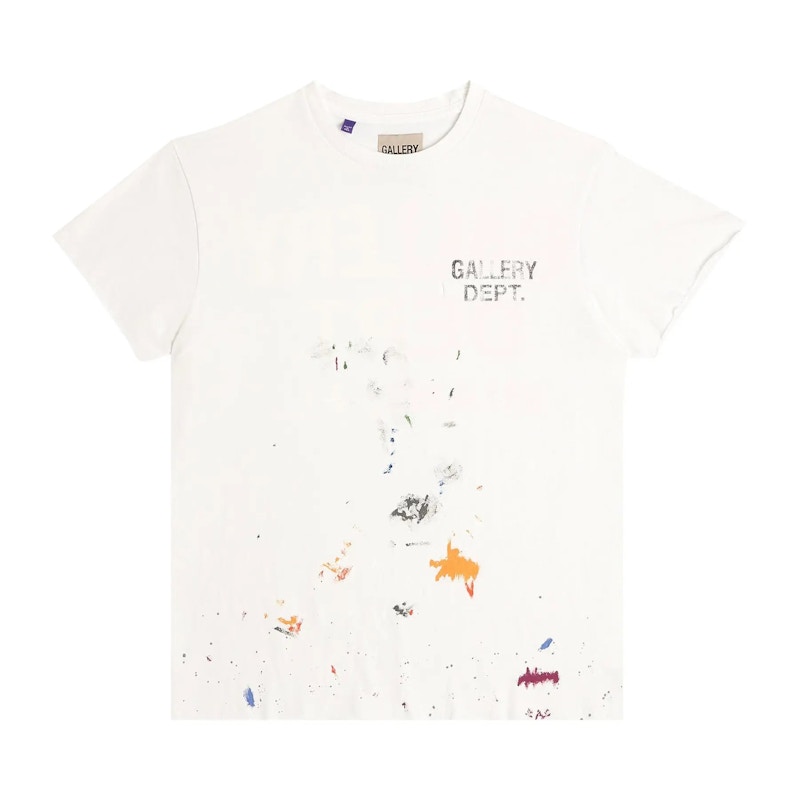 GALLERY DEPT. Tシャツ 半袖 Gallery Dept. - Supply Printed Cotton-Jersey T-Shirt - Black