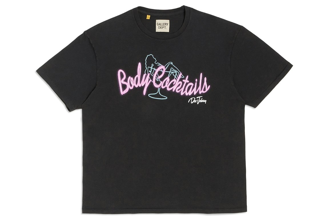 Pre-owned Gallery Dept. Body Cocktails T-shirt Black