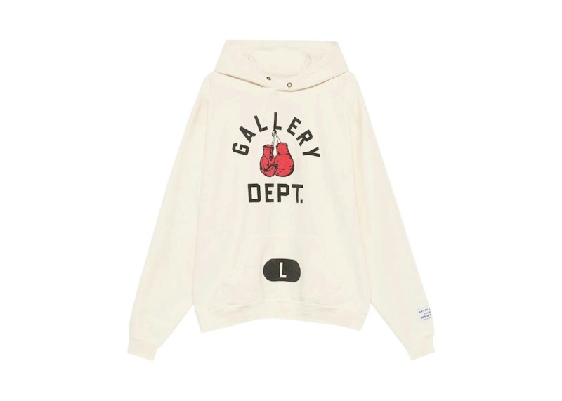 Département de la galerie Sweat à capuche Boxing Merch Cream