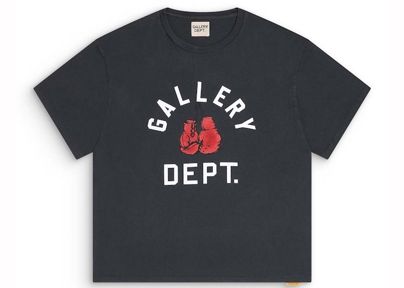 GALLERY DEPT. | BOXING MERCH TEE VINTAGE BLACK Tシャツ Gallery Dept. Boxing Merch Tee Vintage Black Men's - US