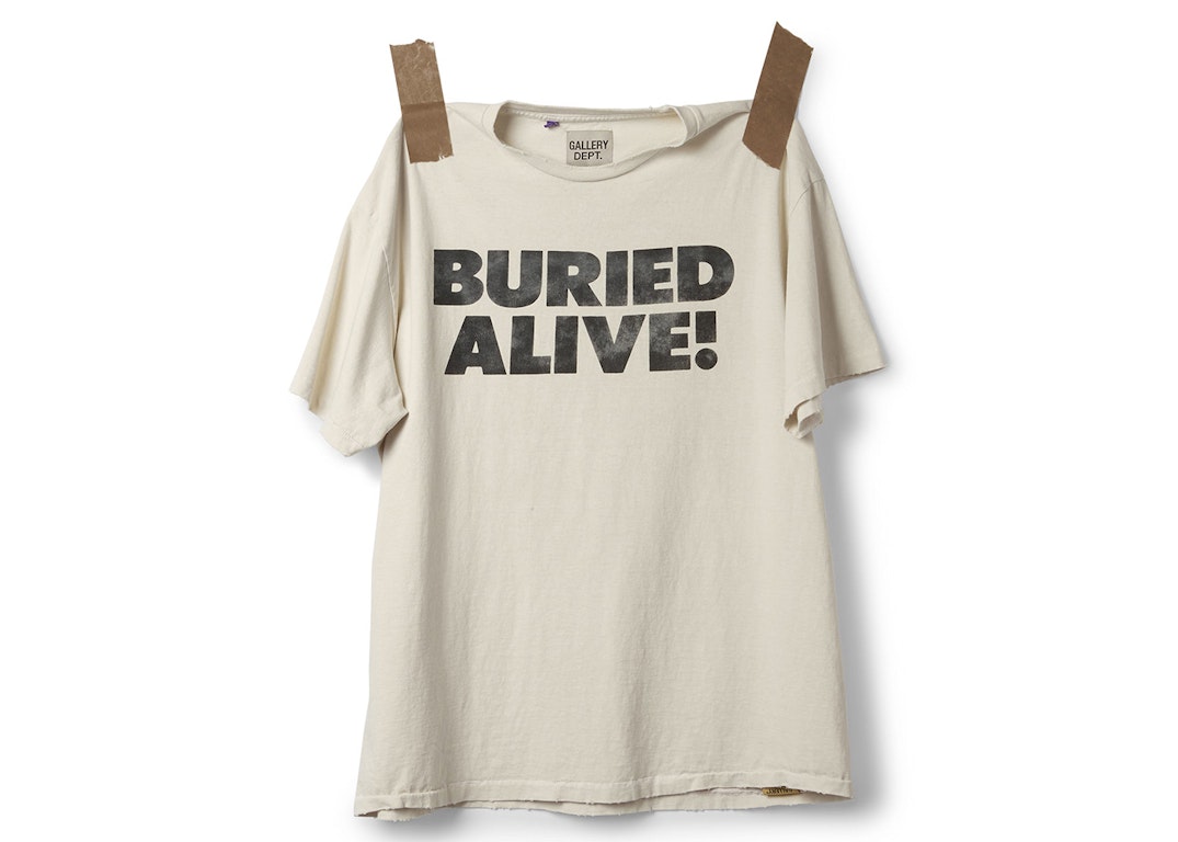 Pre-owned Gallery Dept. Buried Alive Tee Archival White