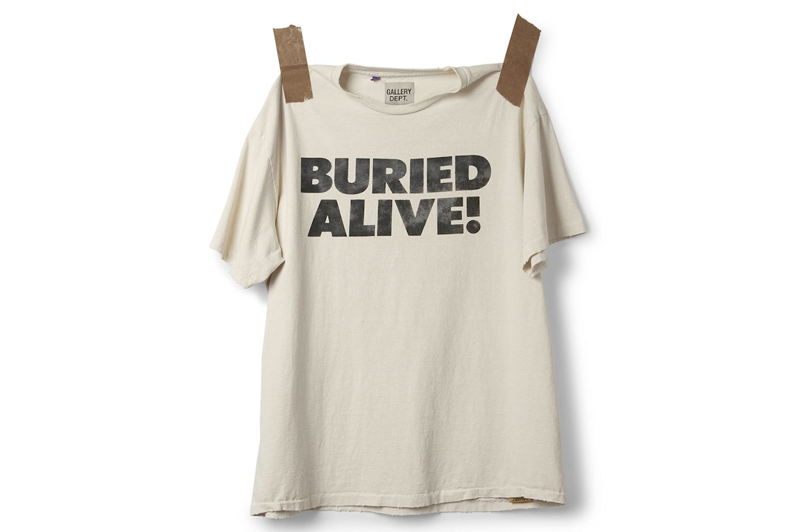 Pre-owned Gallery Dept. Buried Alive Tee Archival White