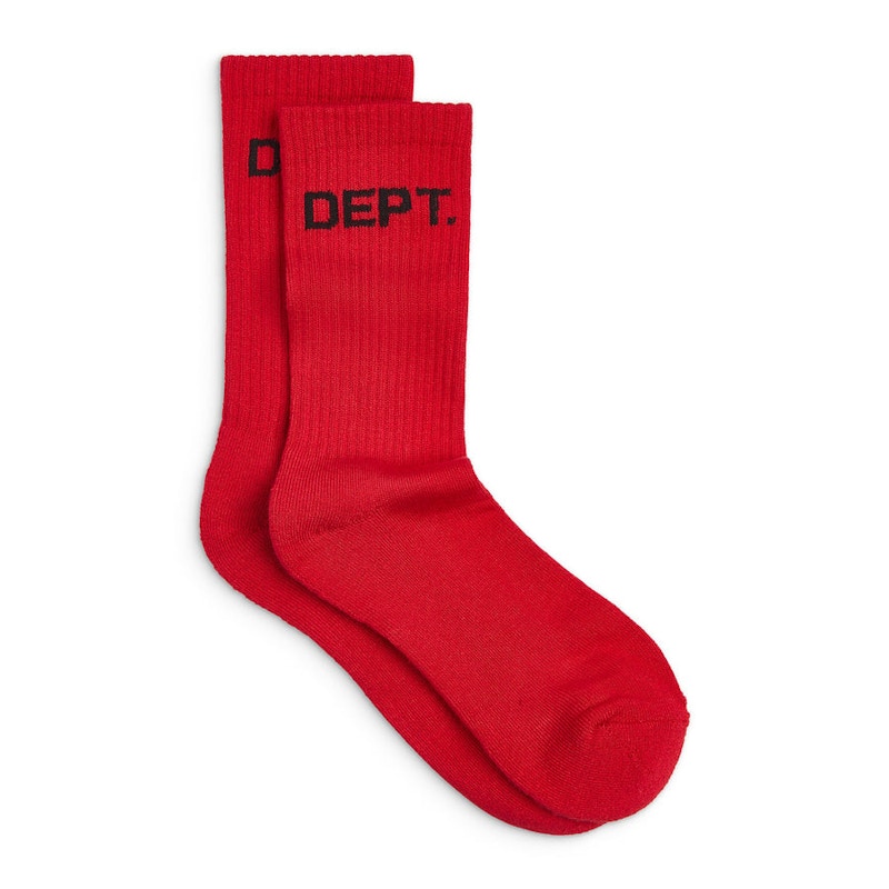 Pre-owned Gallery Dept. Men's  Clean Sock In Red