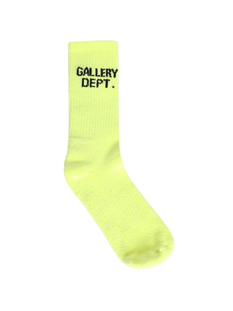 Gallery Dept. Clean Socks Flo Yellow