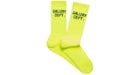 Galerieabteilung Clean Socks fluoreszierend gelb
