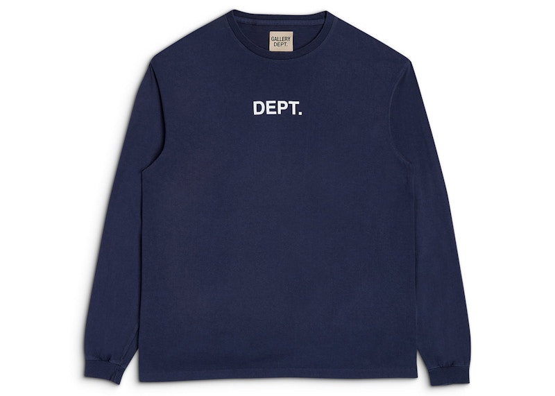 Gallery Dept. DEPT. L/S T-Shirt Navy Men's - SS23 - GB