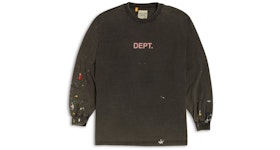 Gallery Dept. DEPT. Painted L/S T-shirt Black