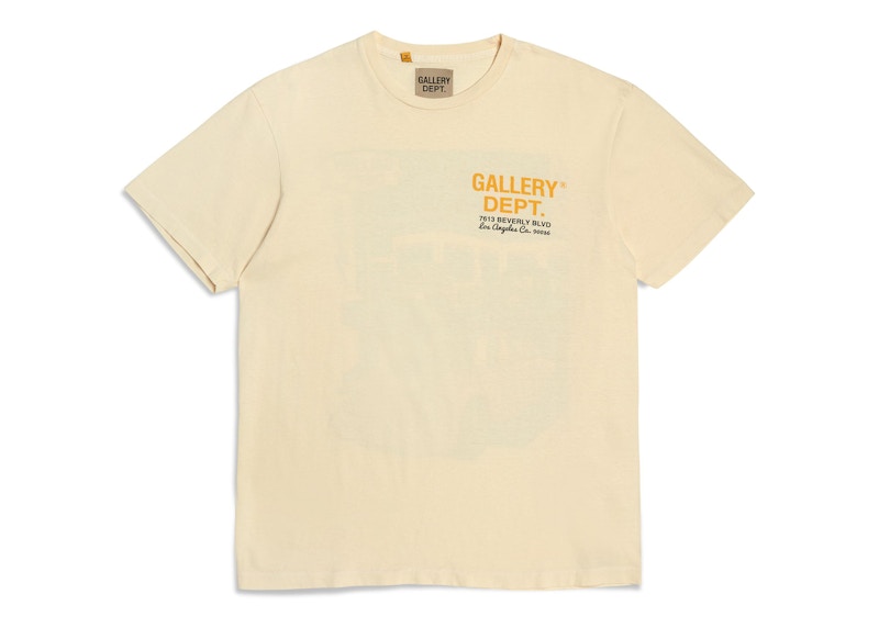 Gallery Dept. Drive Thru Boxy Fit Tee Cream