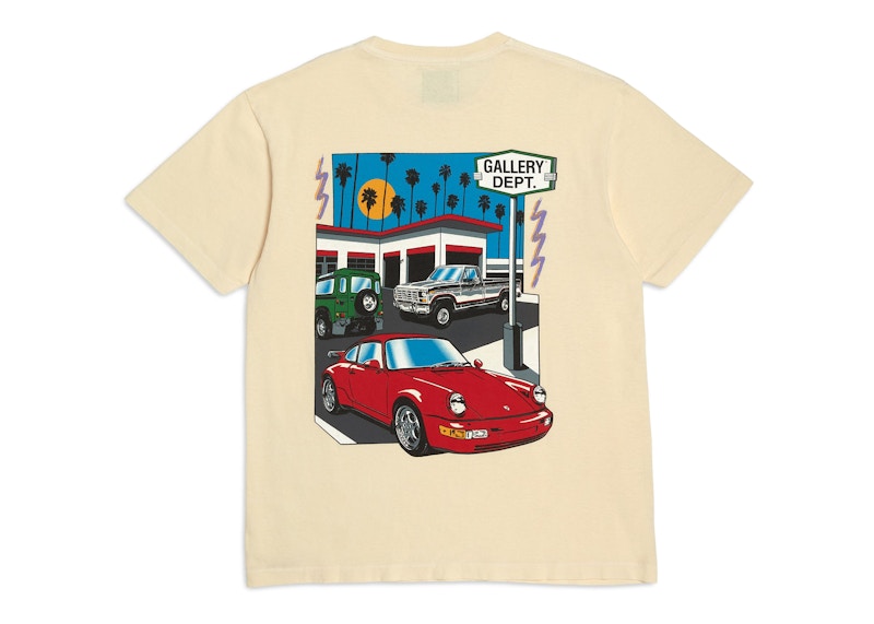 Gallery Dept. Drive Thru Boxy Fit Tee Cream