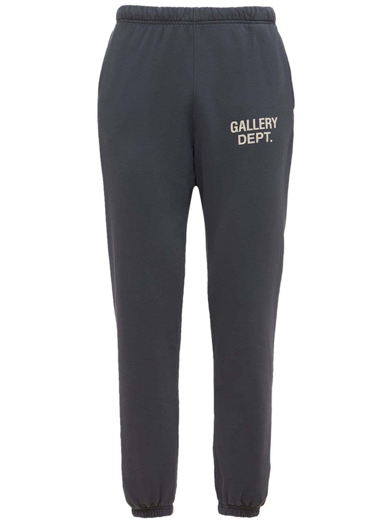 Sweat a capuche zippe Gallery Dept. Pantalon de survetement en coton avec logo anglais Marine Homme de la Collection FR