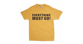 Gallery Dept. Everything Must Go T-shirt Gold