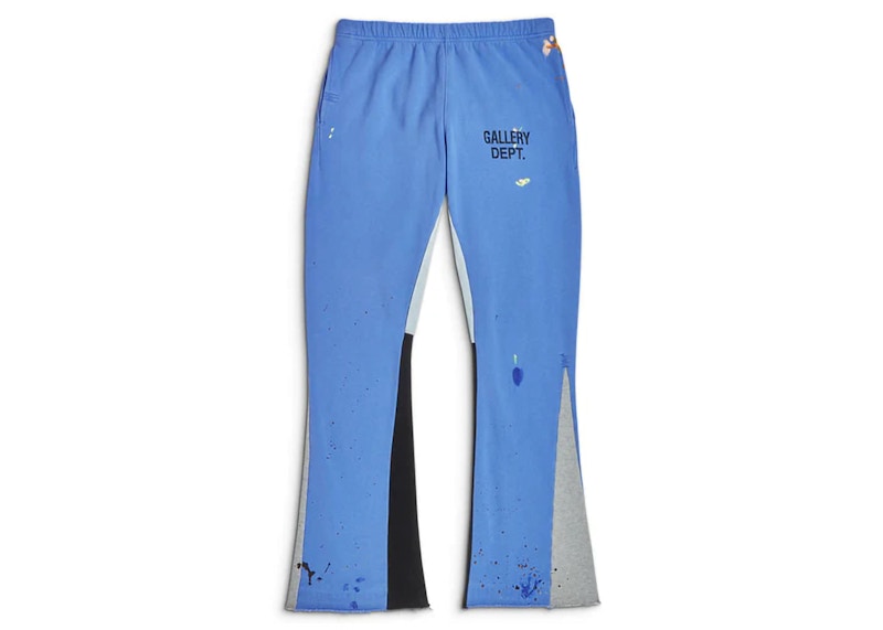Pre-owned Gallery Dept. Men's Flare Pants In Baby Blue