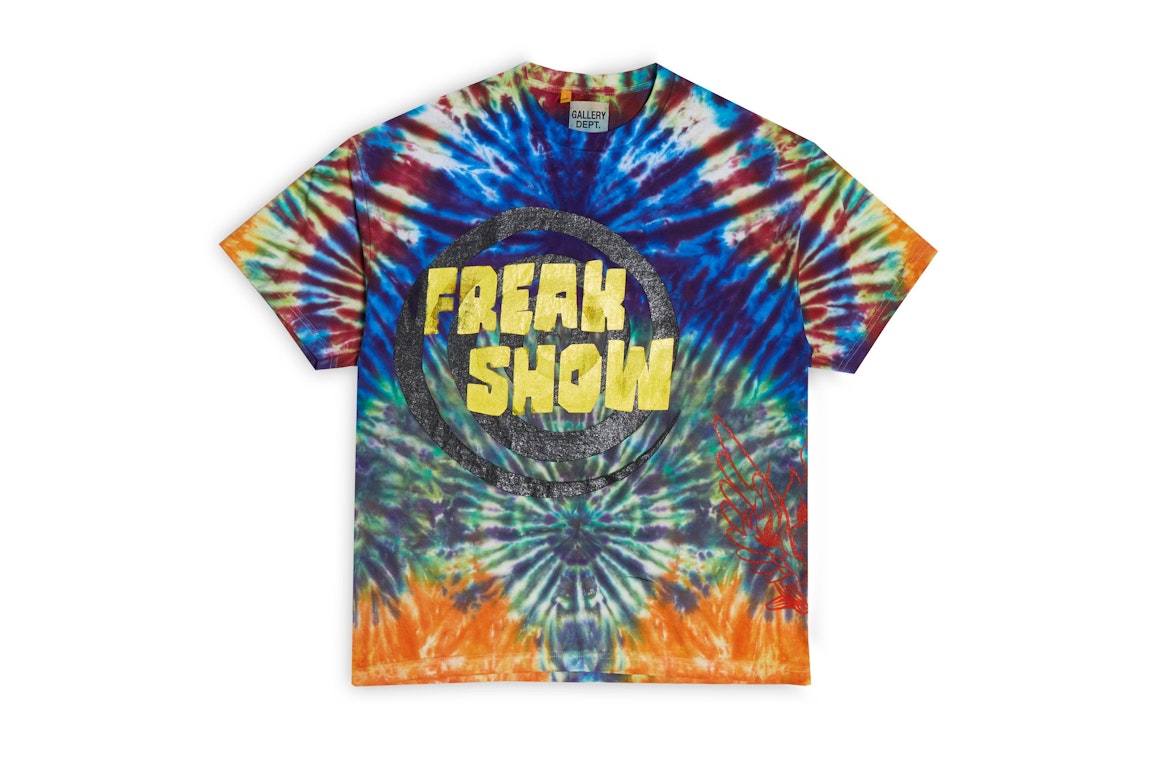 Pre-owned Gallery Dept. Freak Show T-shirt Tie Dye