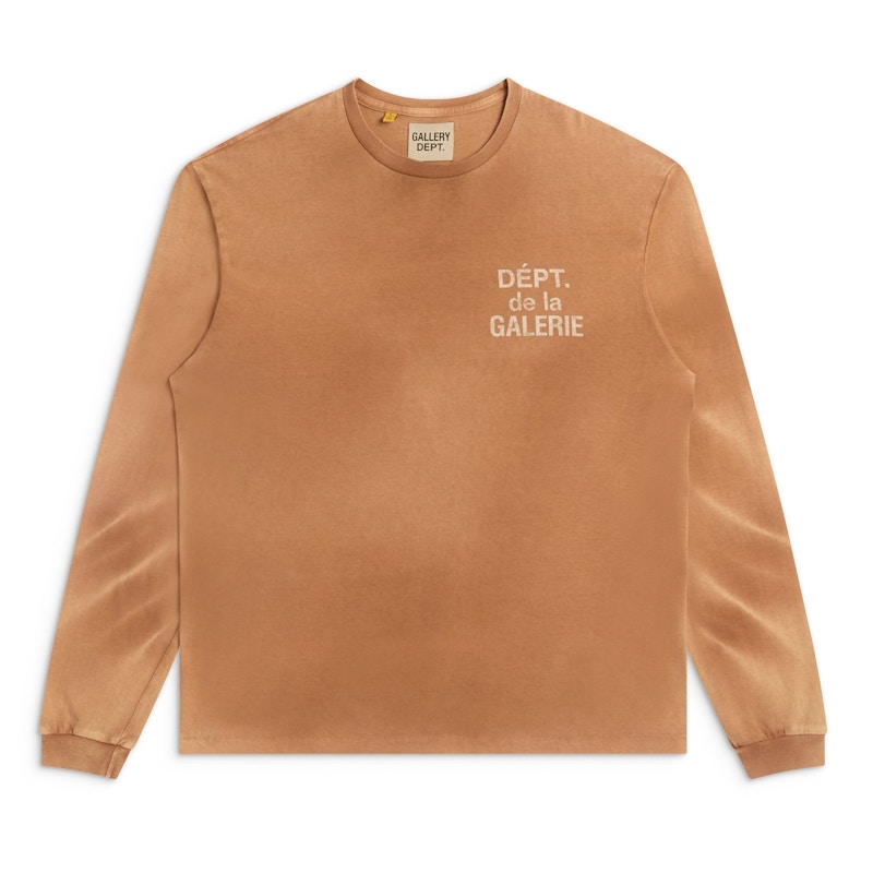 Gallery Dept. French Longsleeve T-shirt Cocoa Men's - SS25 - US
