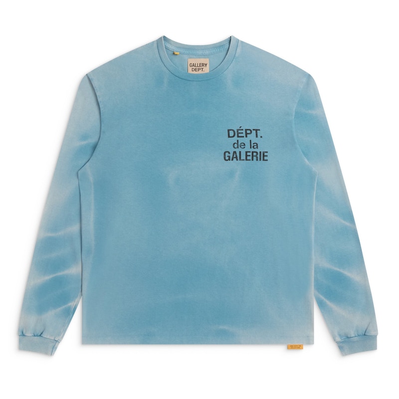 Pre-owned Gallery Dept. Men's French Longsleeve T-shirt In Teal