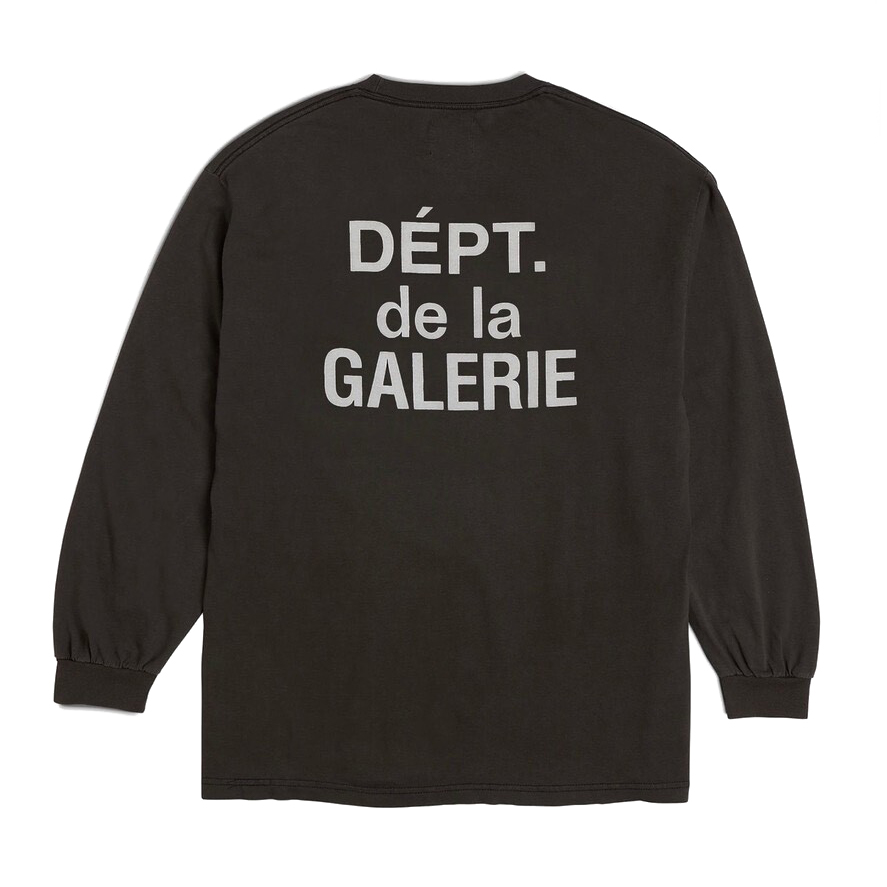 Gallery Dept. French Souvenir L/S T-Shirt Black - SS21
