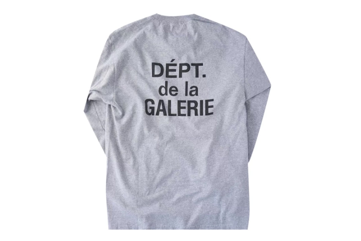 Pre-owned Gallery Dept. French Souvenir L/s T-shirt Grey