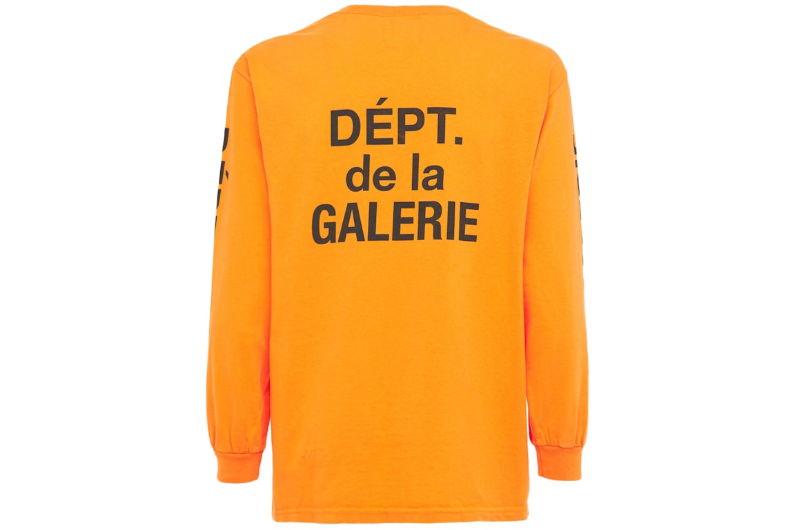 Pre-owned Gallery Dept. French Souvenir L/s T-shirt Orange
