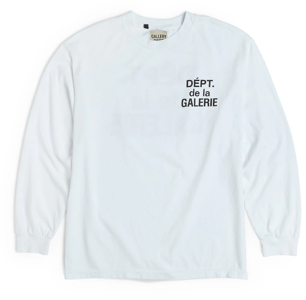 Gallery Dept. French Souvenir L/S T-shirt White Men's - US