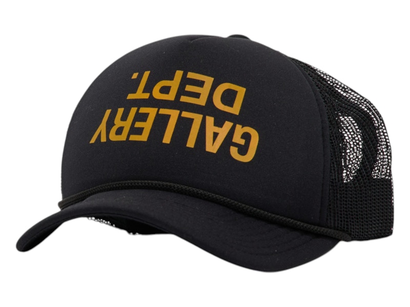 新品 GALLERY DEPT FUCKED UP TRUCKER HAT Gallery Dept. Fucked Up Trucker Hat Black - US