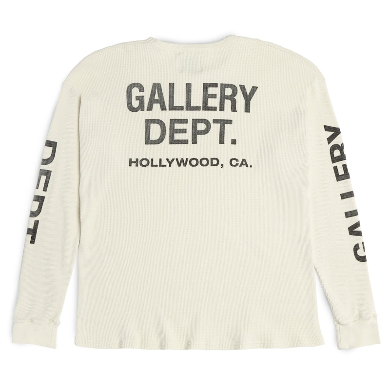 通販新品 GALLERY DEPT THERMAL WAFFLE L/S TEE XL - メンズ