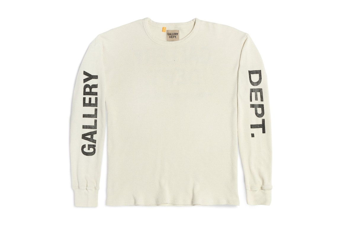 Pre-owned Gallery Dept. Thermal L/s T-shirt Cream