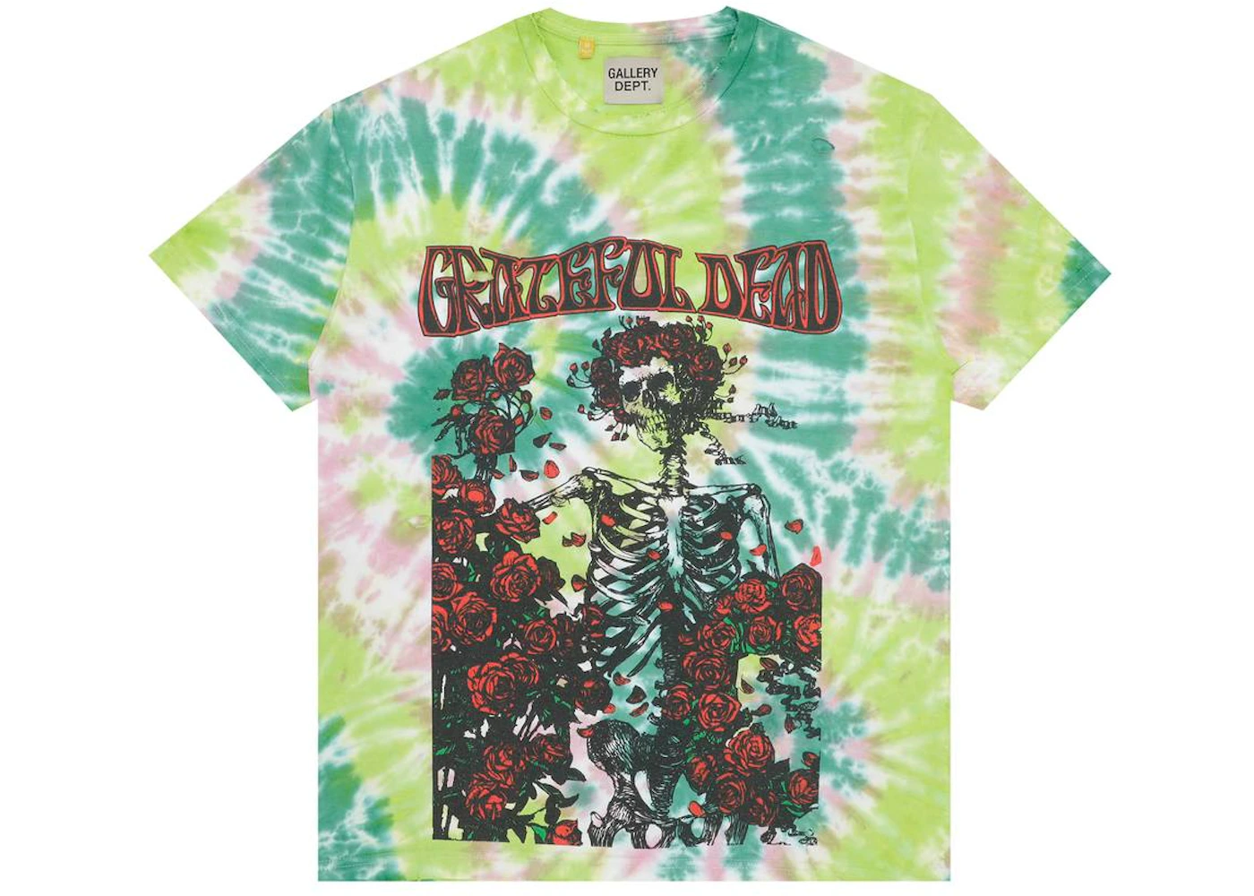 Gallery Dept. Grateful Dead T-shirt Tie Dye Men's - US
