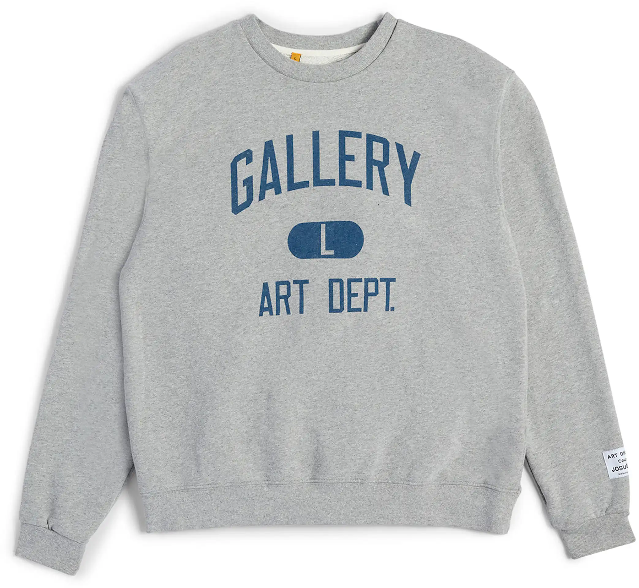 Gallery Dept. L Crewneck Sweatshirt Heather Grey - SS23 - US