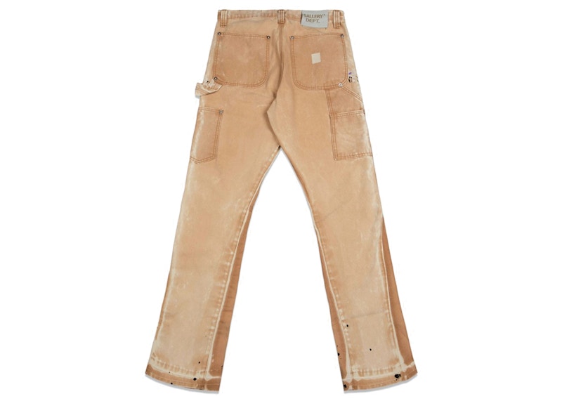 Gallery Dept. LA Flare Carpenter Jeans Tan Men's - US