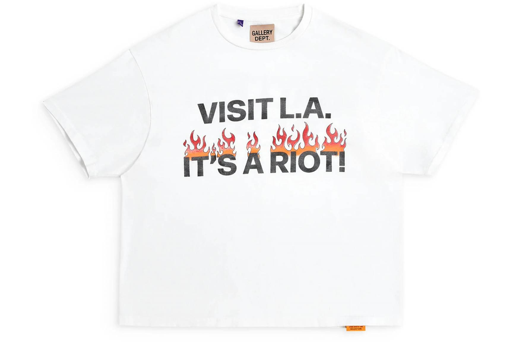 Gallery Dept. L.A. Riot T-shirt White Men's - US