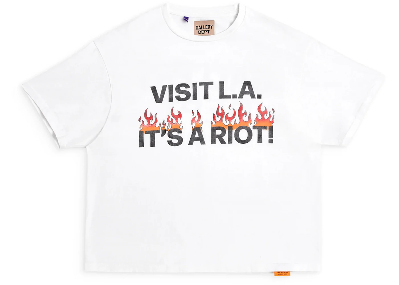 Gallery Dept. L.A. Riot T-shirt White Men's - SS24 - US