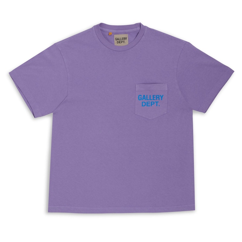 Gallery Dept. Logo Pocket T-shirt Purple/Blue メンズ - JP