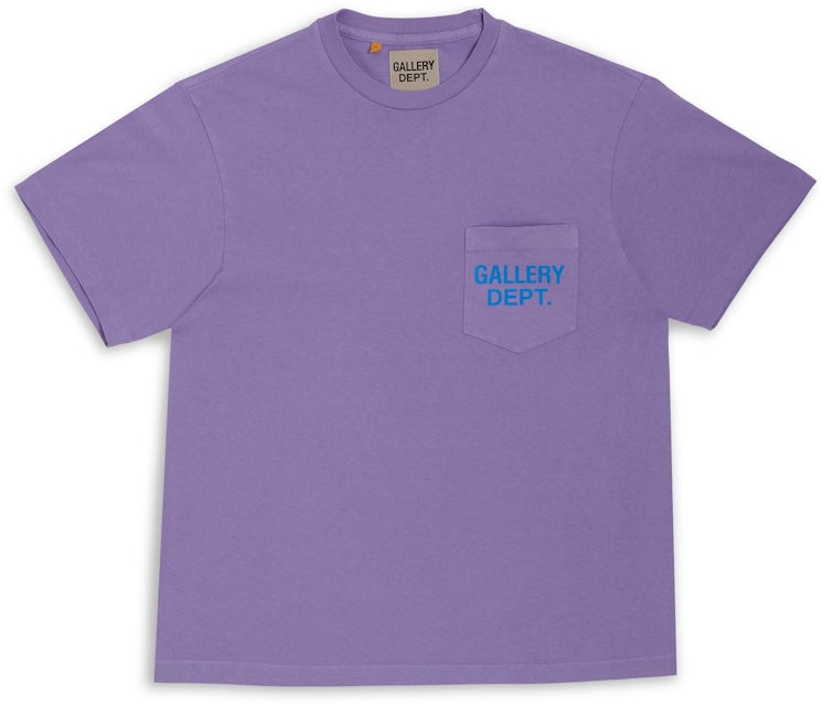 Gallery Dept. Logo Pocket T-shirt Pink Men's - US