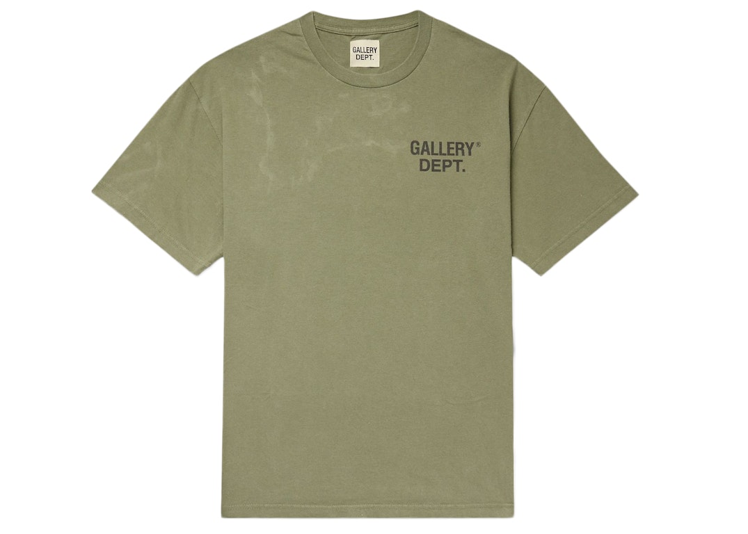 Pre-owned Gallery Dept. Logo T-shirt Olive