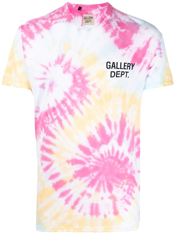 Pre-owned Gallery Dept. Logo Tie Dye T-shirt Multicolor