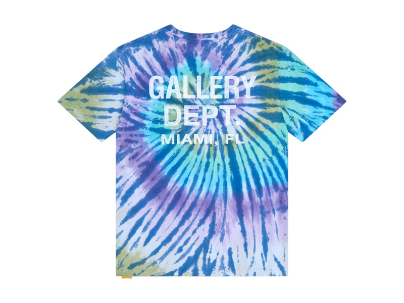 Pre-owned Gallery Dept. Men's  Miami Souvenir Tee Shirt In Marina