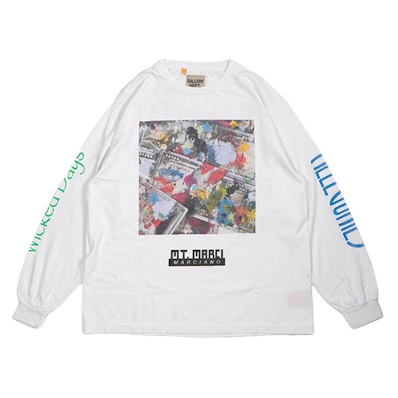 Gallery Dept. Mt Marci Allegolies L/S T-Shirt White