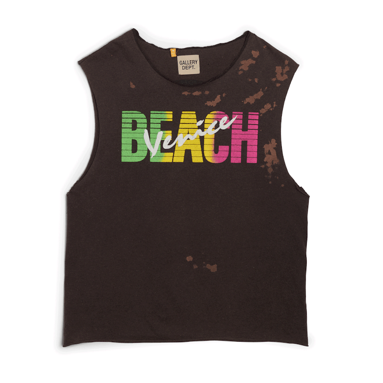 Pre-owned Gallery Dept. Muscle Beach T-shirt Black
