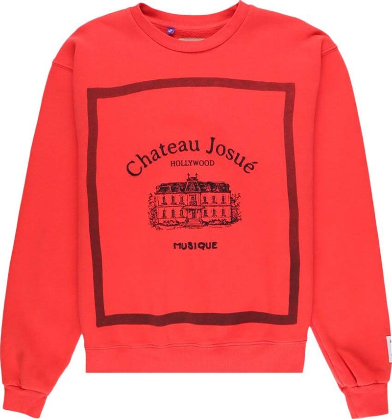 Supreme formula crewneck red on sale