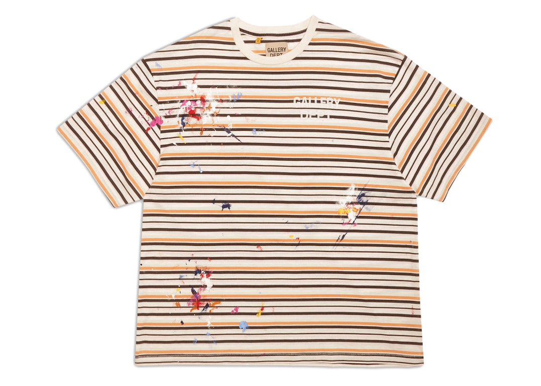 Pre-owned Gallery Dept. Nelson Striped Tee Multi