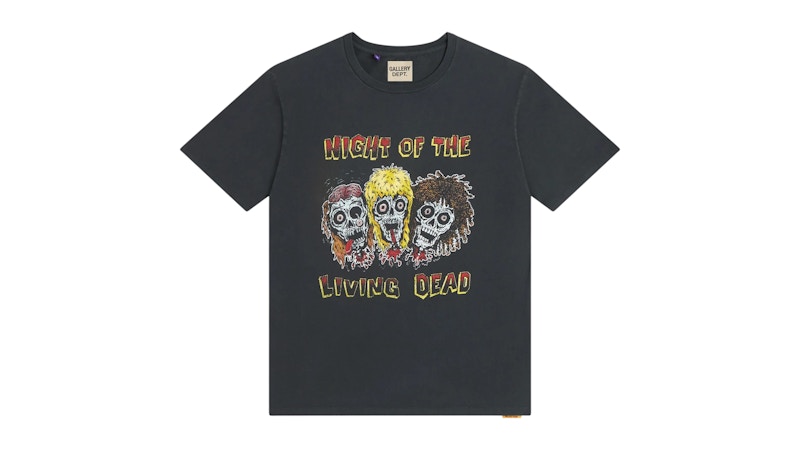 ナイト・オブ・ザ・リビング・デッド Tシャツ GALLERY DEPT. Gallery Dept. Night Of The Living Dead Tee Graphite Men's