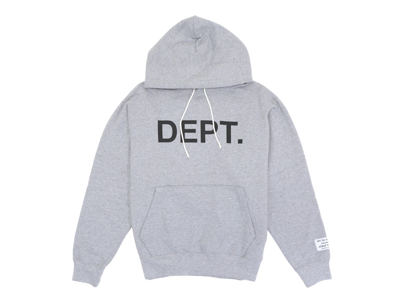 Pre-owned Gallery Dept. Men's  P/o Hoodie In Heather Grey In Gray