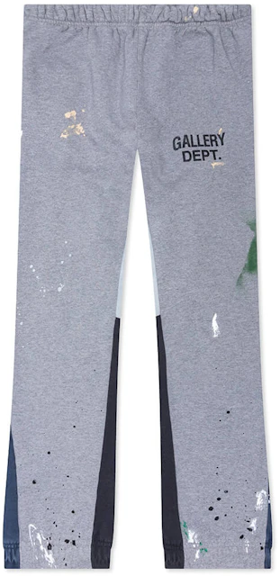 Gallery Dept. Painted Flare Sweat Pants Heather Grey - US