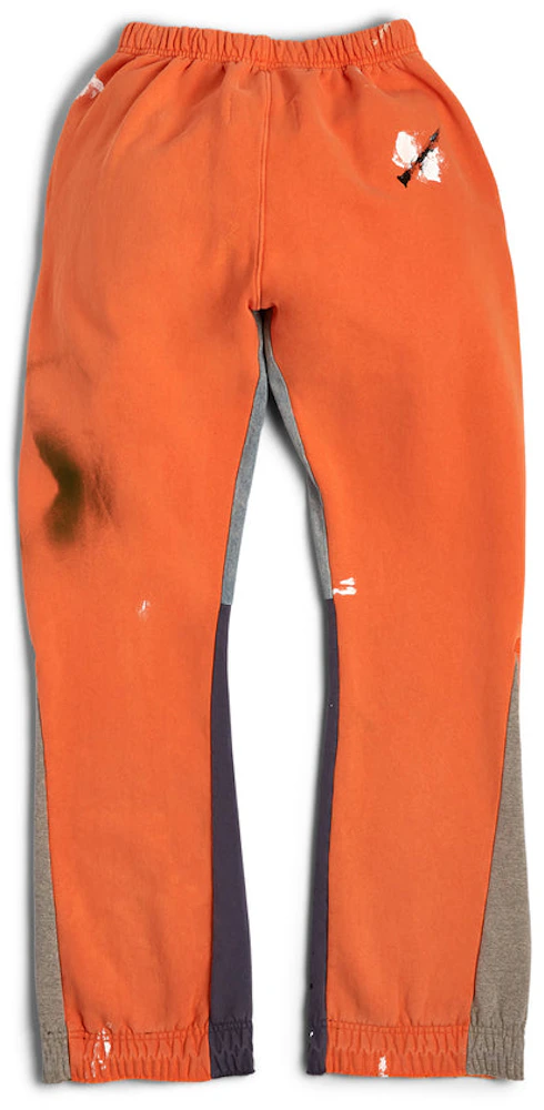 Gallery Dept. Painted Flare Sweat Pants Orange Men's - US