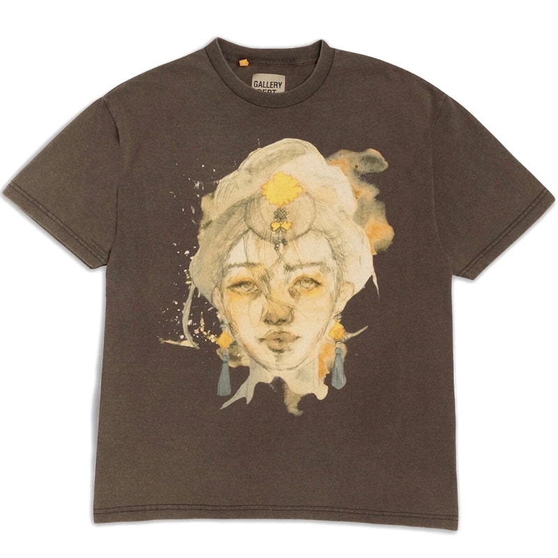 Gallery Dept. Portrait S/S T-Shirt Brown - FW21 Men's - US