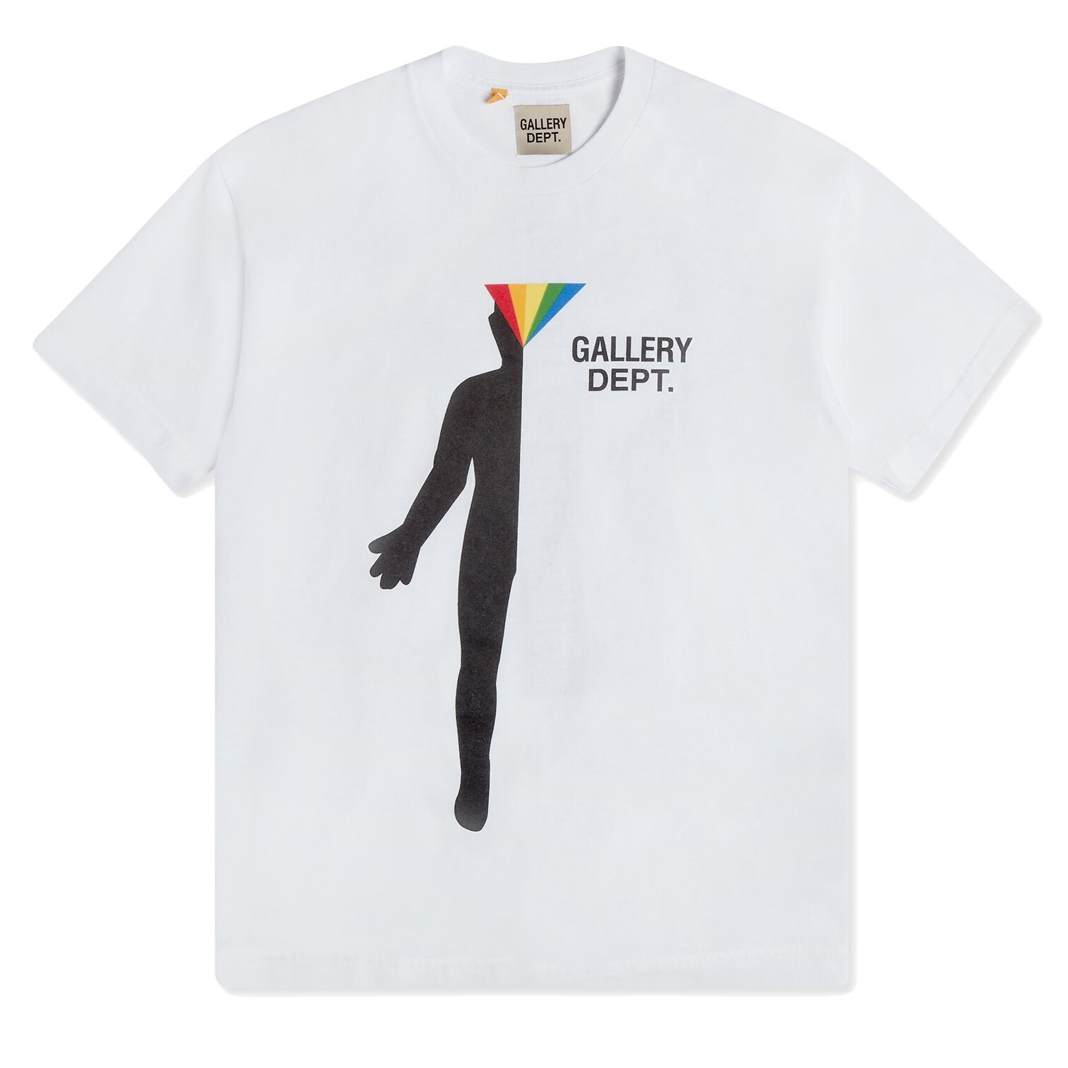 Gallery Dept. Prism S/S T-Shirt White Men's - FW21 - US