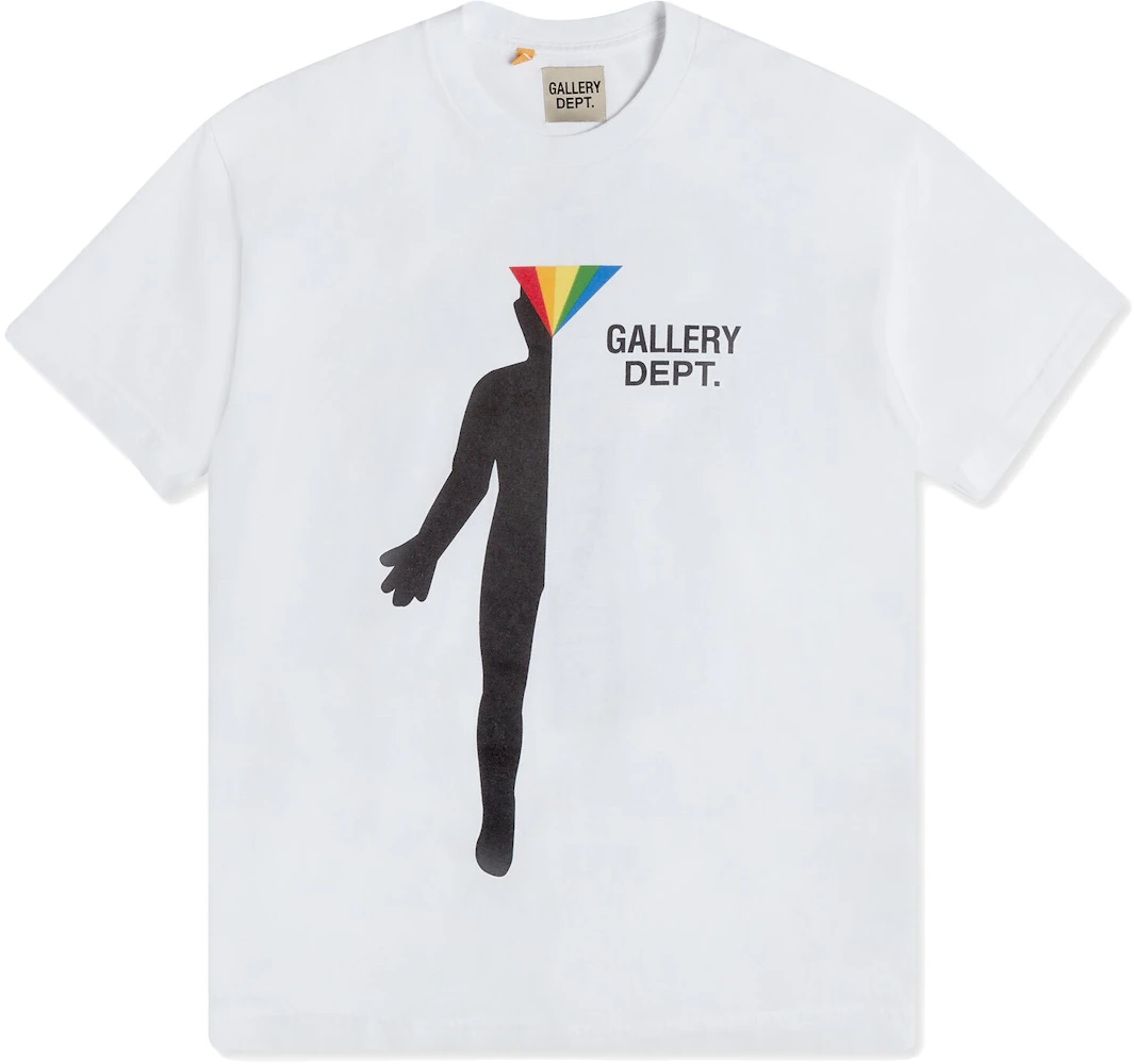 Black and White Rainbow Graphic T-Shirt for Sale by Lauren Q