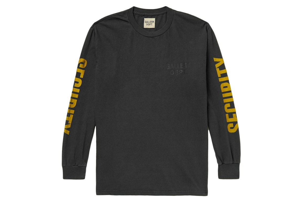 Pre-owned Gallery Dept. Security L/s T-shirt Black